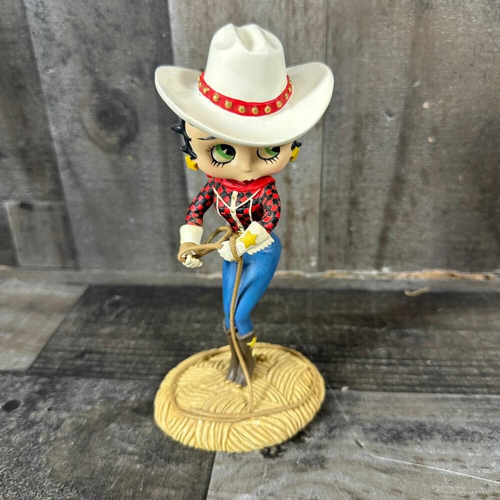 Betty Boop "Cowgirl” Collector Figurine- The Danbury Mint -